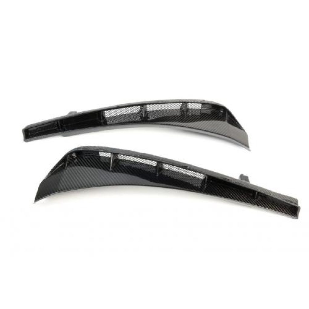 AUXITO Gloss Black Type-R Side Fender Vent Covers For Honda Civic 2016-2020