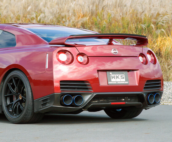 HKS Racing Exhaust W/Silencer - R35 GT-R - Image 2
