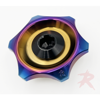 Rampage Titanium Vented Oil Cap- Low Profile