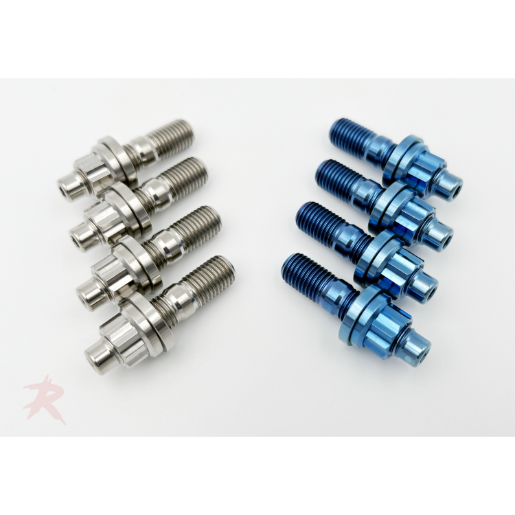 アパルトモン HTC STUDS DESIGN FISH TAIL C Rampage Titanium Exhaust Stud Kit - K20C/L15B - Rampage