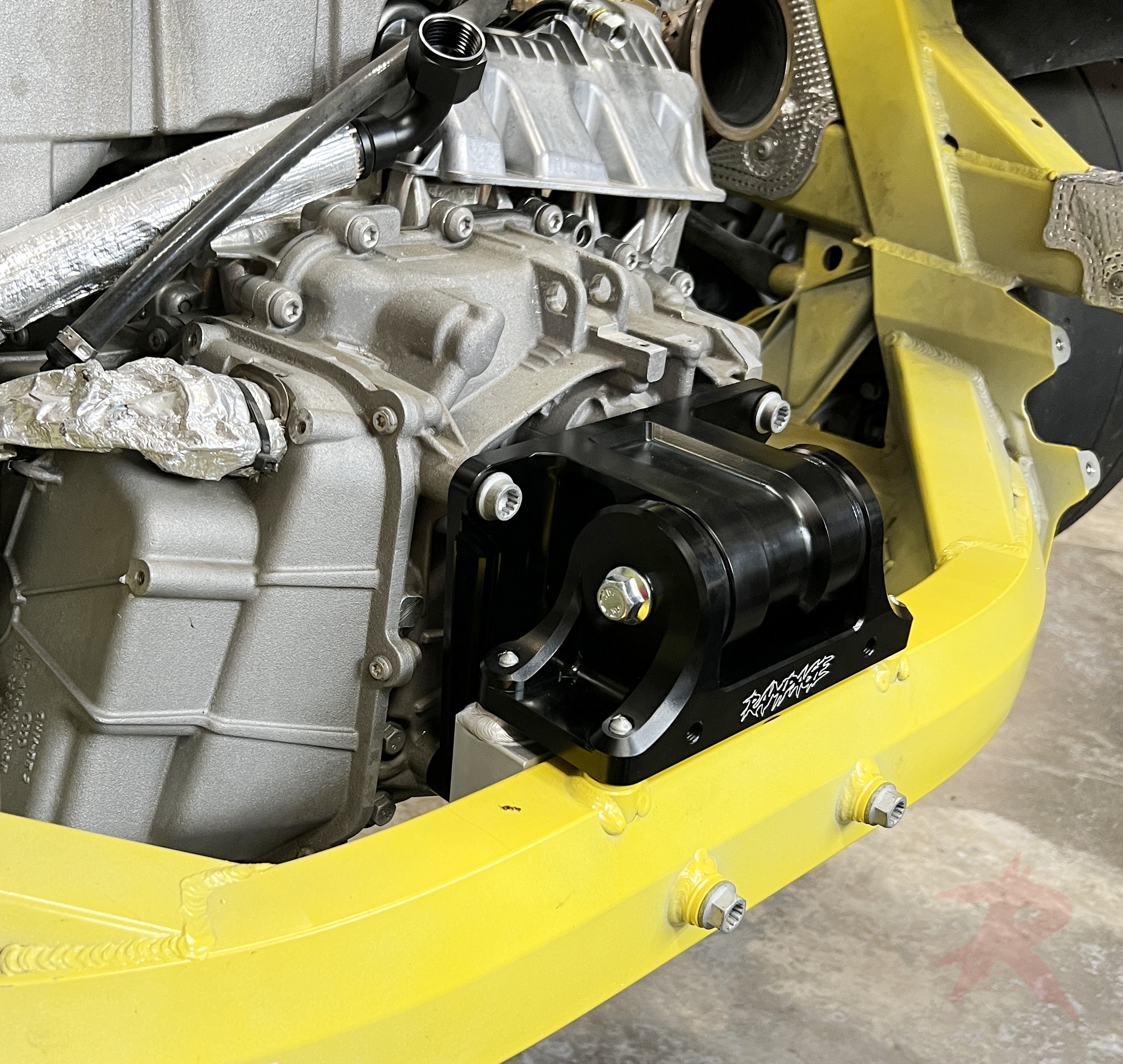 Rampage Billet DL800 Transmission Mount- R8/Huracan - Image 2