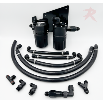 Rampage Dual Breather AOS System - Efficient Oil Separation